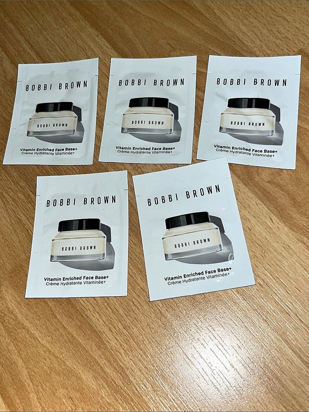 Bobbi Brown Vitamin Enriched Face Base+ Skincare Samples 5X